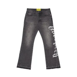 Love Core Godspeed "OG Logo" Flared Denim (Grey Wash)