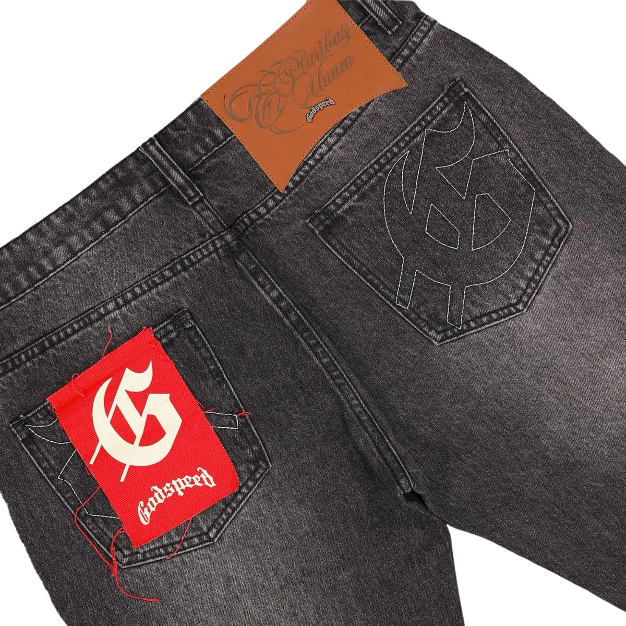 Godspeed "OG Logo" Flared Denim (Grey Wash) SmoothEdging Thermal regulation