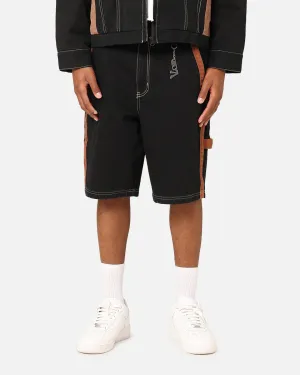 All Comfort entertainment industry Saint Morta Rodeo Denim Shorts Black