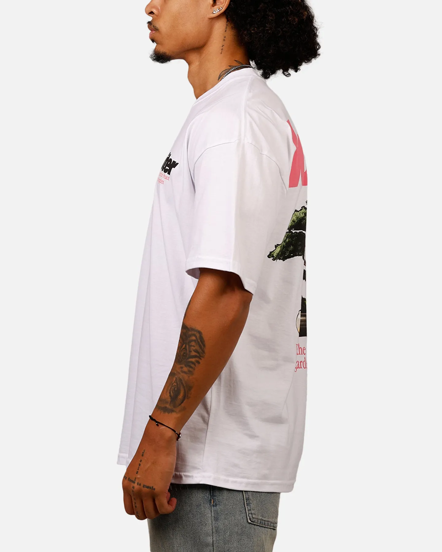 Loiter Bonsai T-Shirt White Comfort Fit