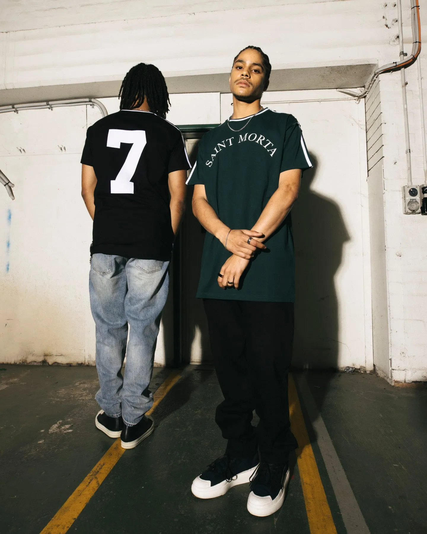 Saint Morta College Lafayette T-Shirt Stadium Green Flattering Cut