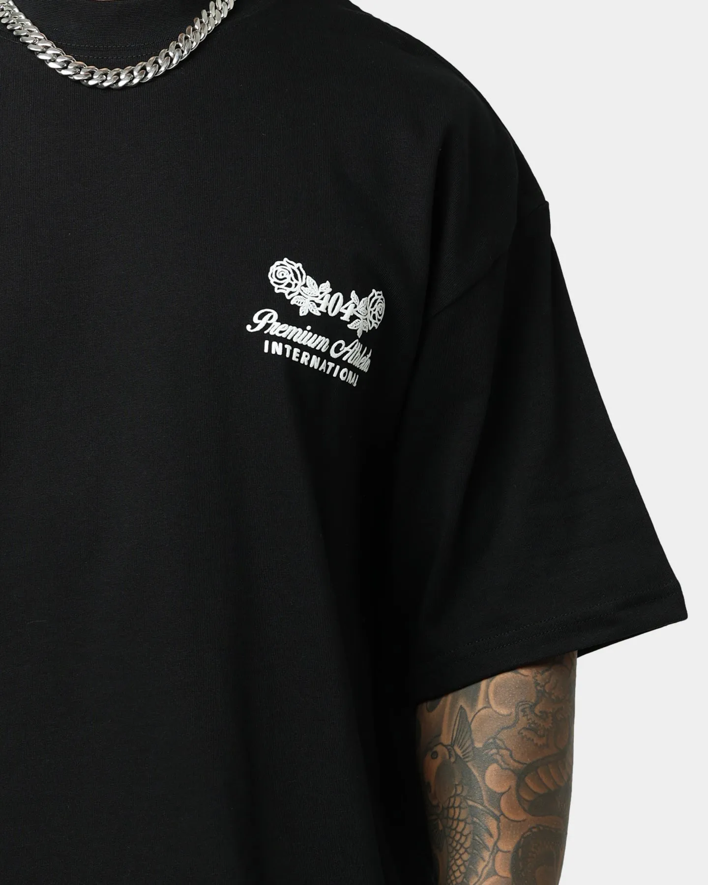 404 Premium Athletics Vintage T-Shirt Black Trendy Style AdvancedMoistureManagement