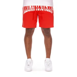 Billionaire Boys Club BB Trail Shorts (Poppy Red) Weekend Look LowProfile Fasteners