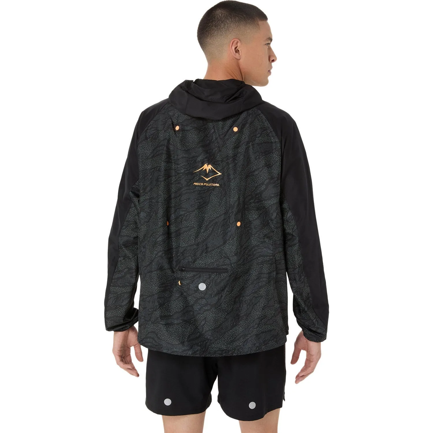 Martial-arts Asics Fujitrail Pack Windbreaker Mens Jacket