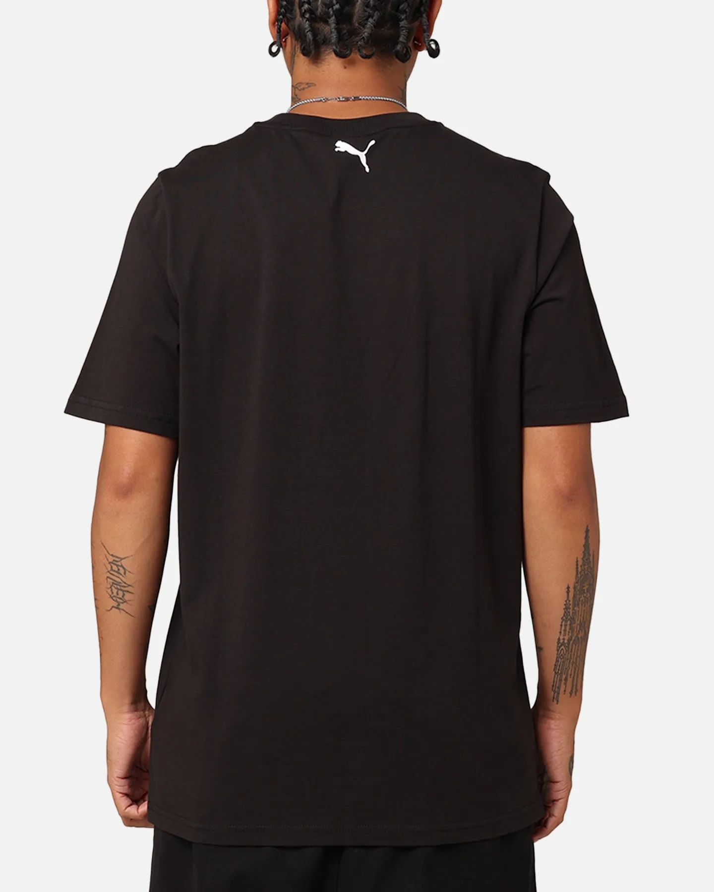 Lightweight Shirt Puma X Scuderia Ferrari Race Big Shield T-Shirt Black