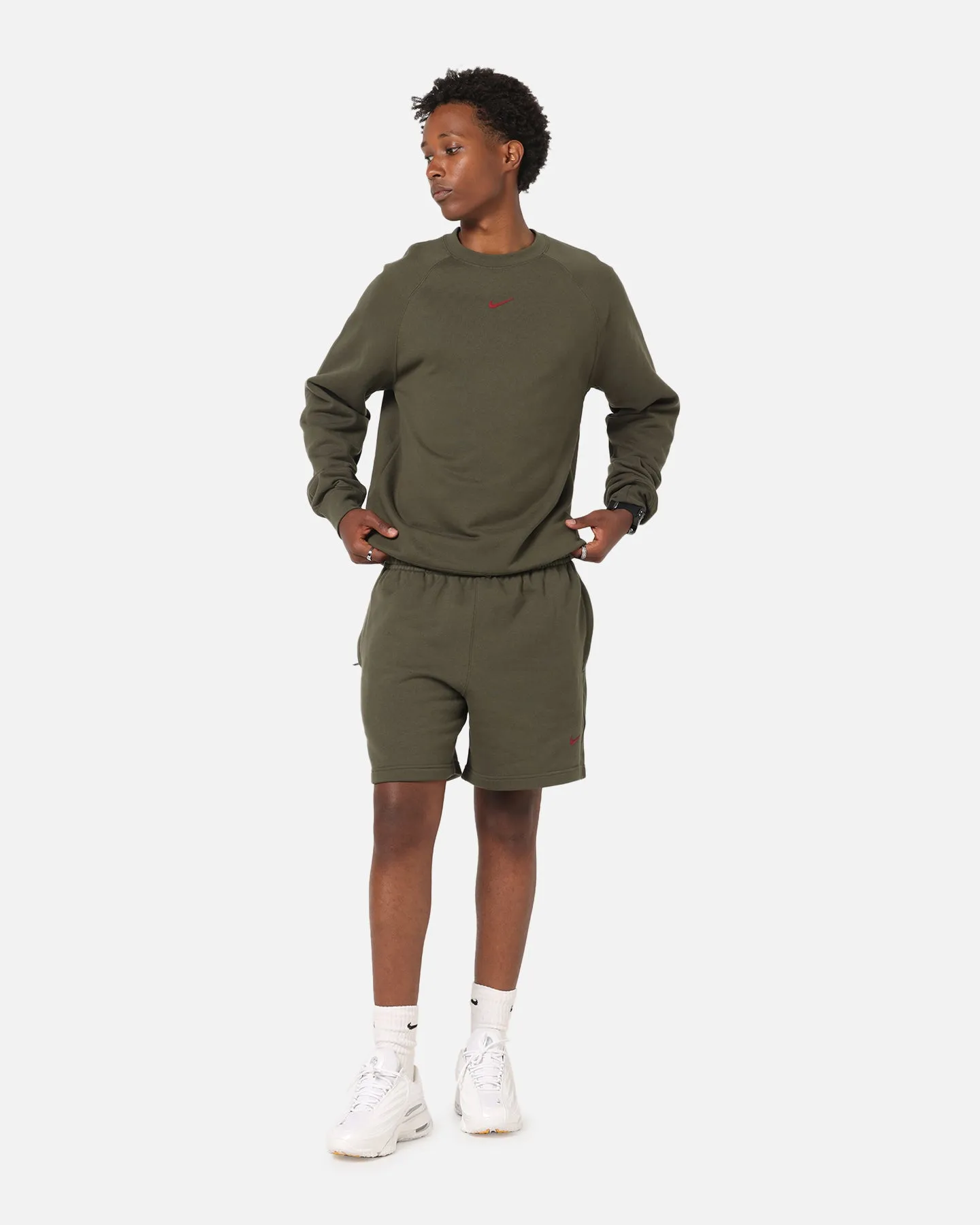 camisole Nike Nocta Fleece CS Fleece Shorts Khaki
