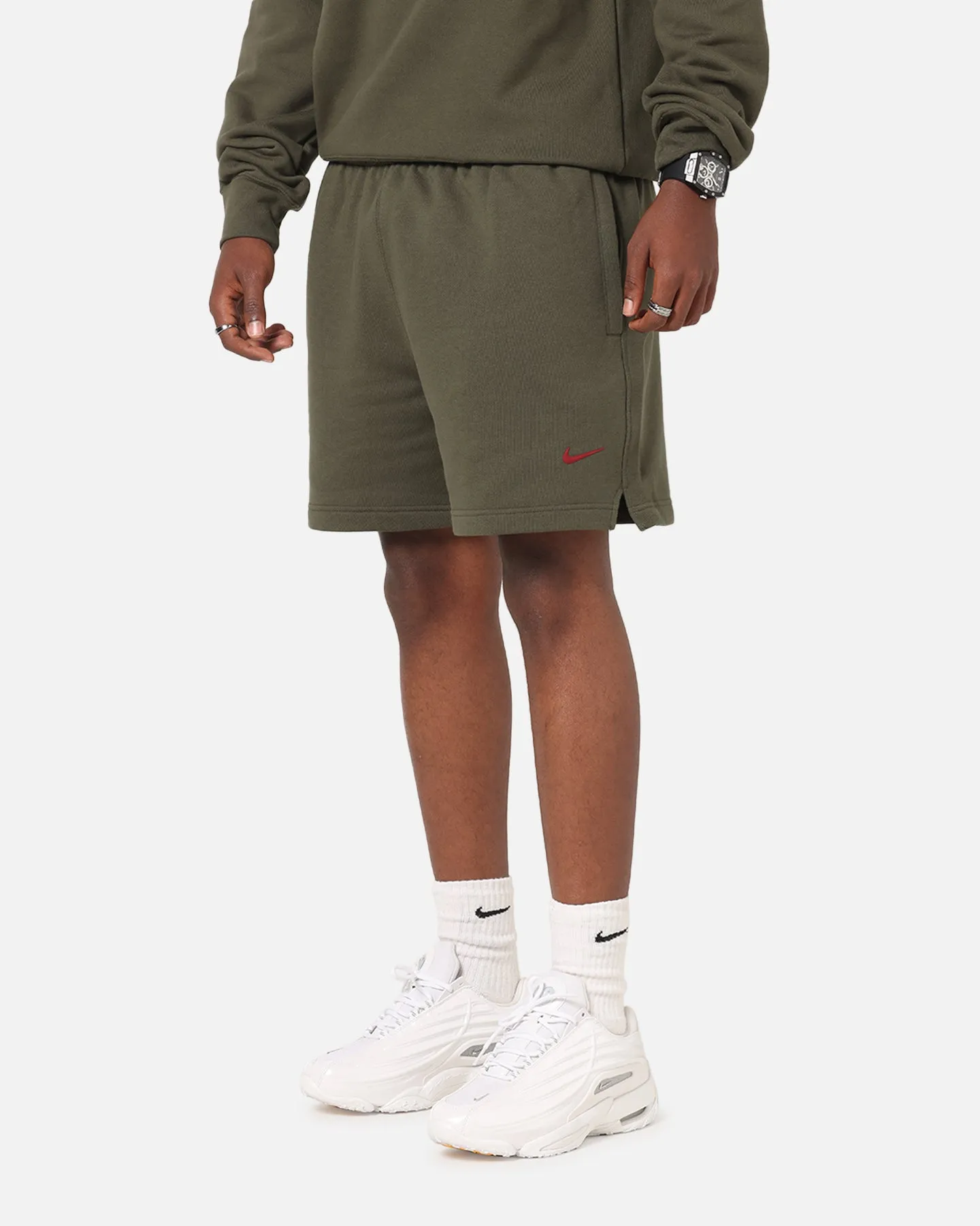 Nylon shorts High-Performance Fit Nike Nocta Fleece CS Fleece Shorts Khaki