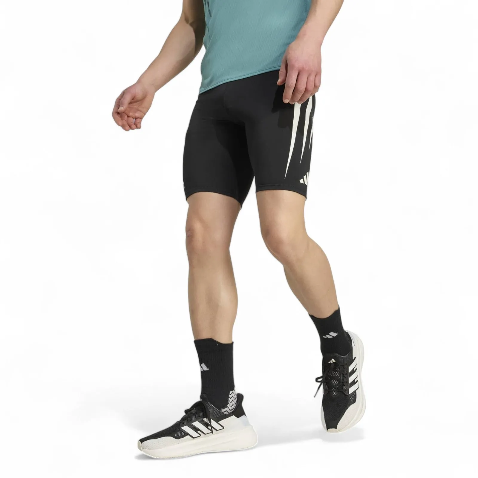 adidas Adizero Archive Mens Running Short Tights Punk style