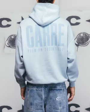 Anti Static Finish Carre Premium Essentials Hoodie Baby Blue