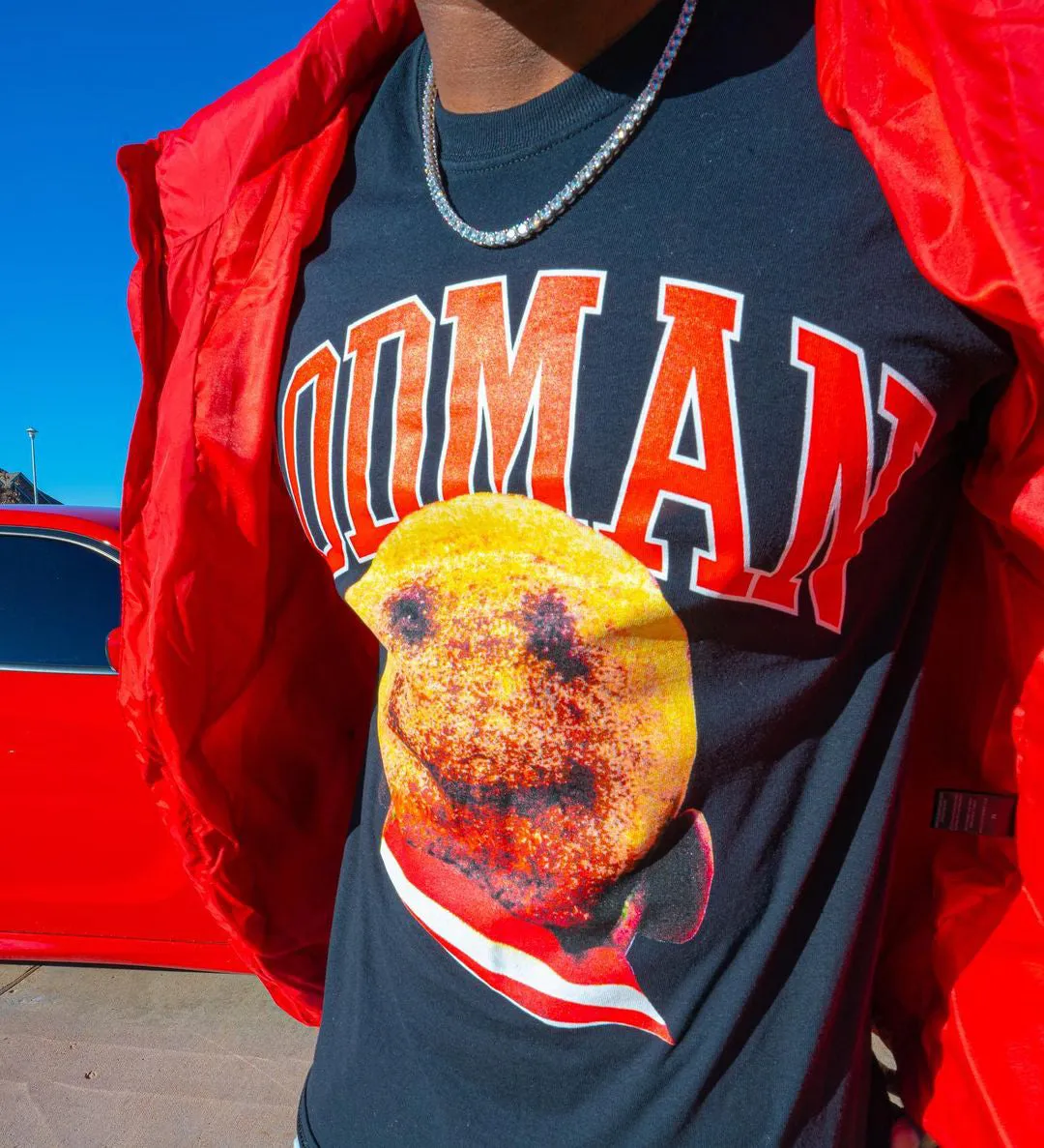 Rodman Brand Rodman Hair T-Shirt Black ZeroWaste Production