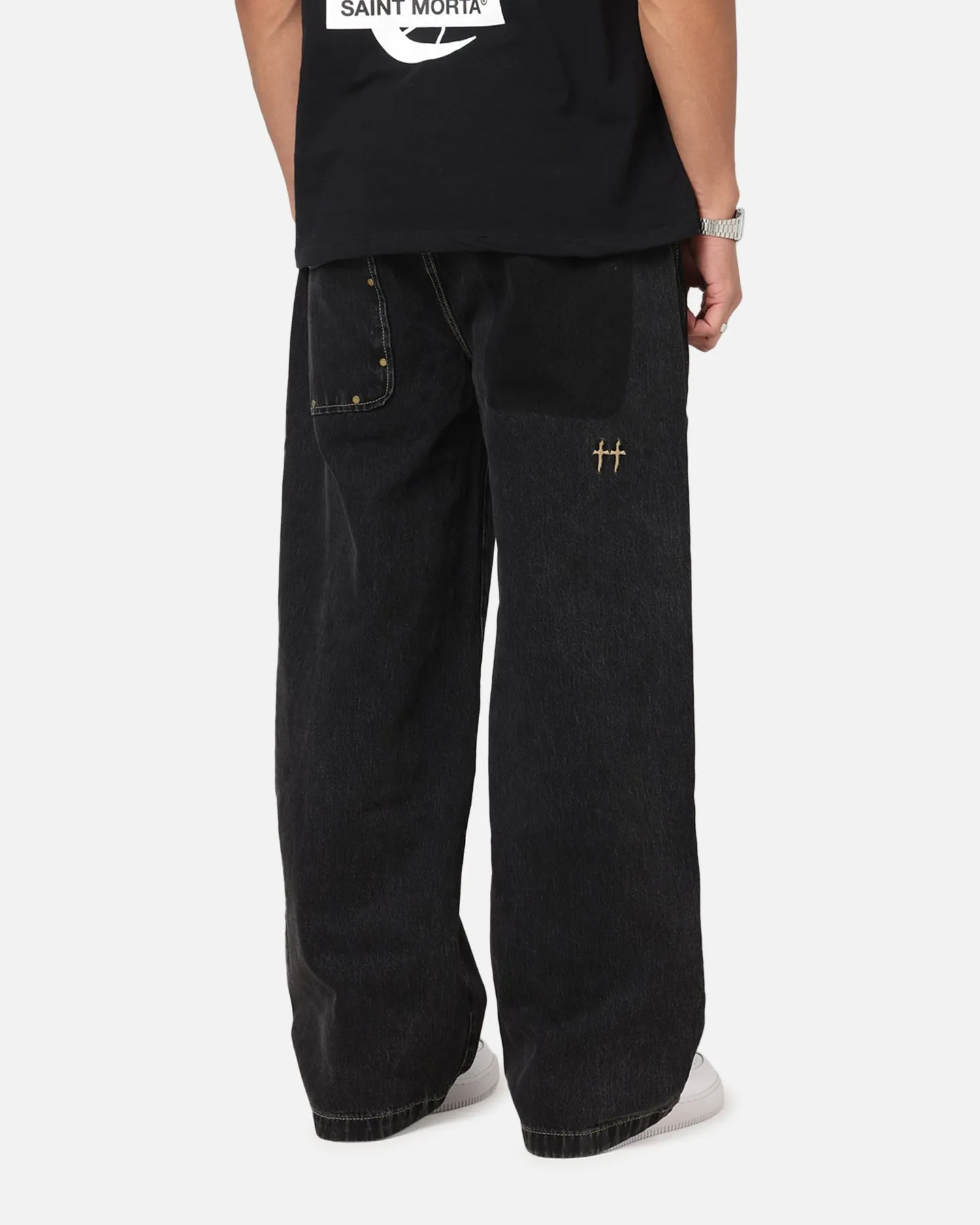 Saint Morta Amplus Rodeo Drive Recon Jeans Black Shadow Training Comfort Outdoor Comfort Fit
