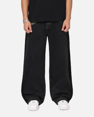 Cozy Material Adjustable Drawcord Saint Morta Amplus Rodeo Drive Recon Jeans Black Shadow