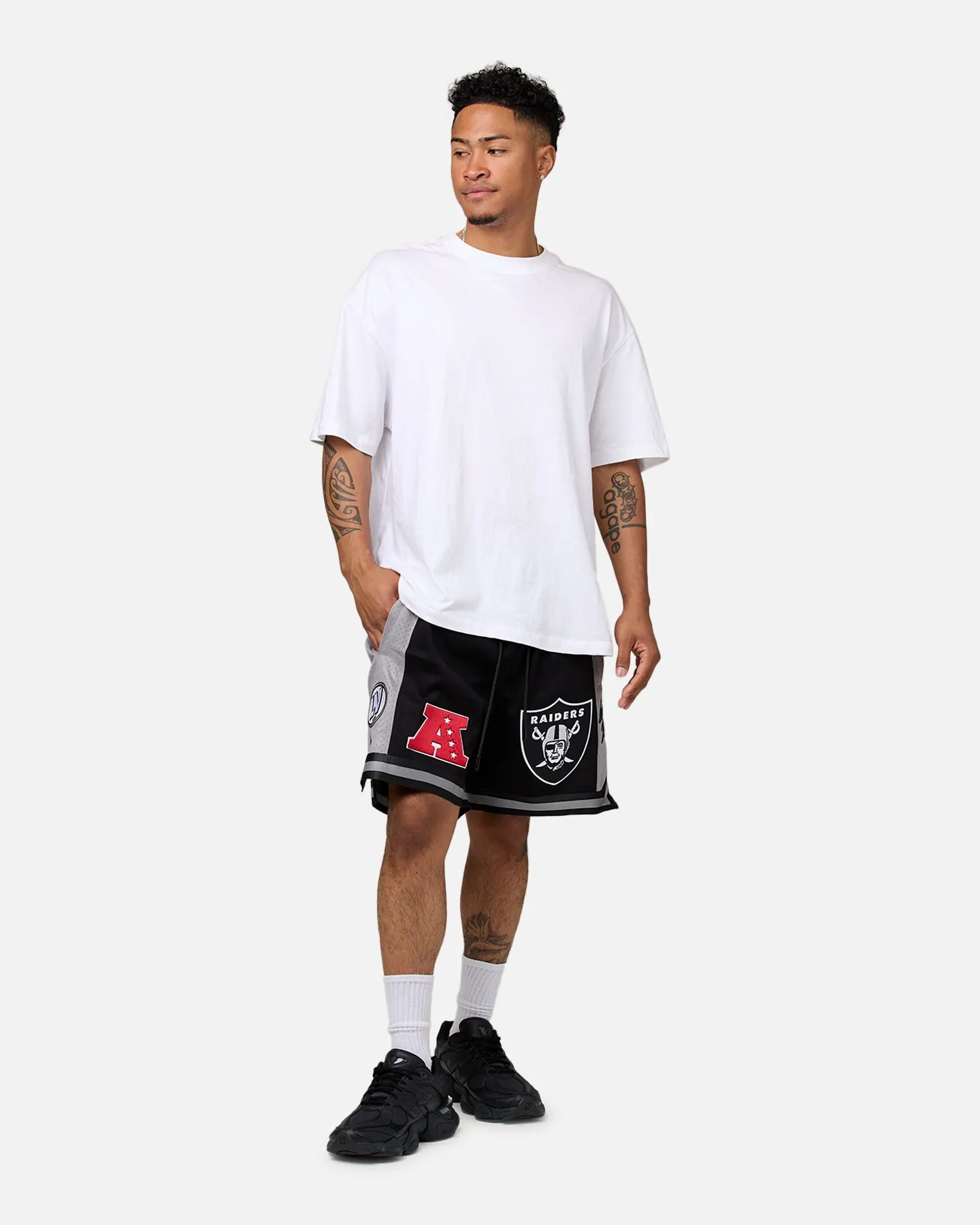 Pro Standard Las Vegas Raiders Fast Lane DK 2.0 Shorts Black Quick Dry Technology