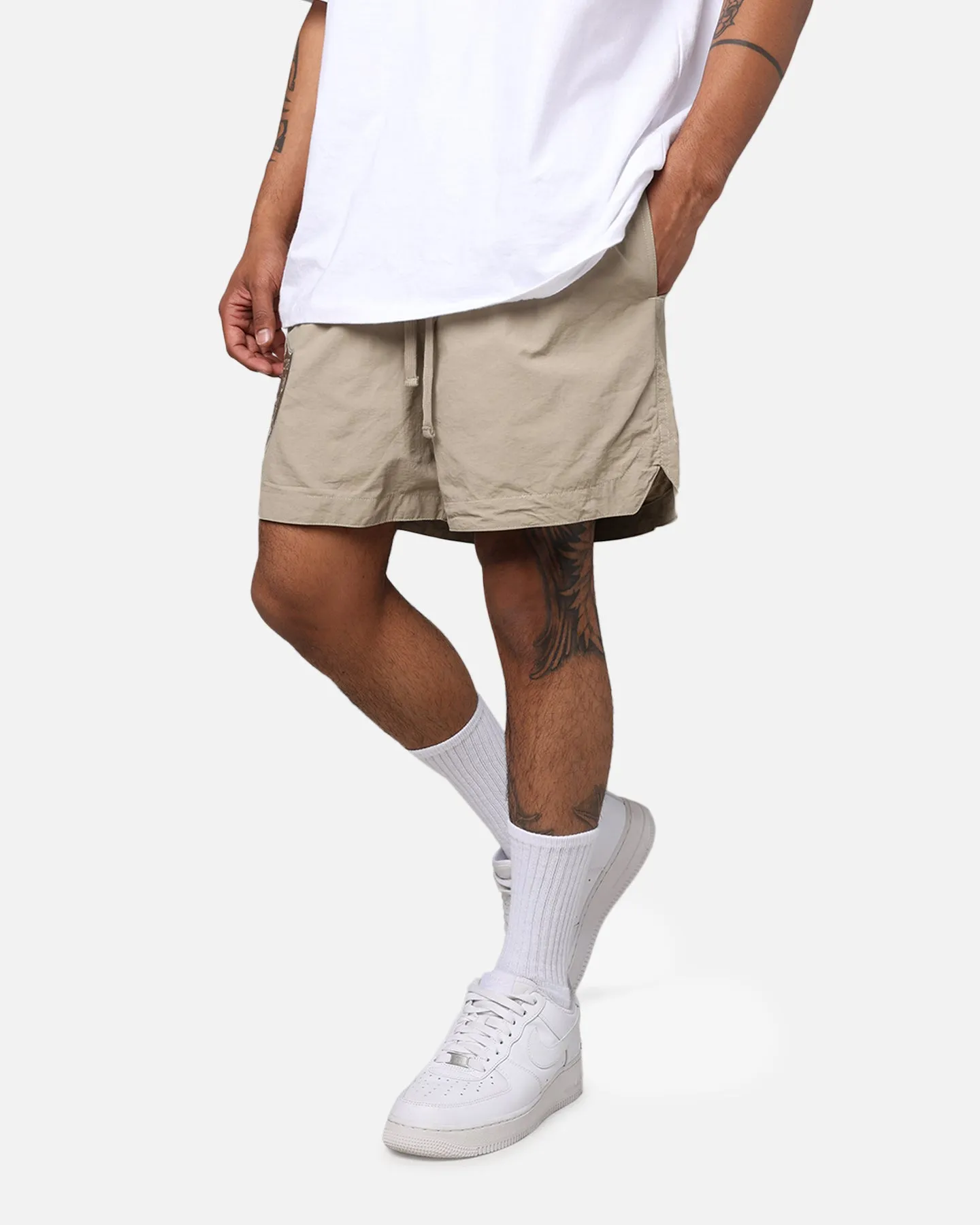 Pro Standard Las Vegas Raiders Neutral 2.0 Shorts Taupe Slim Look