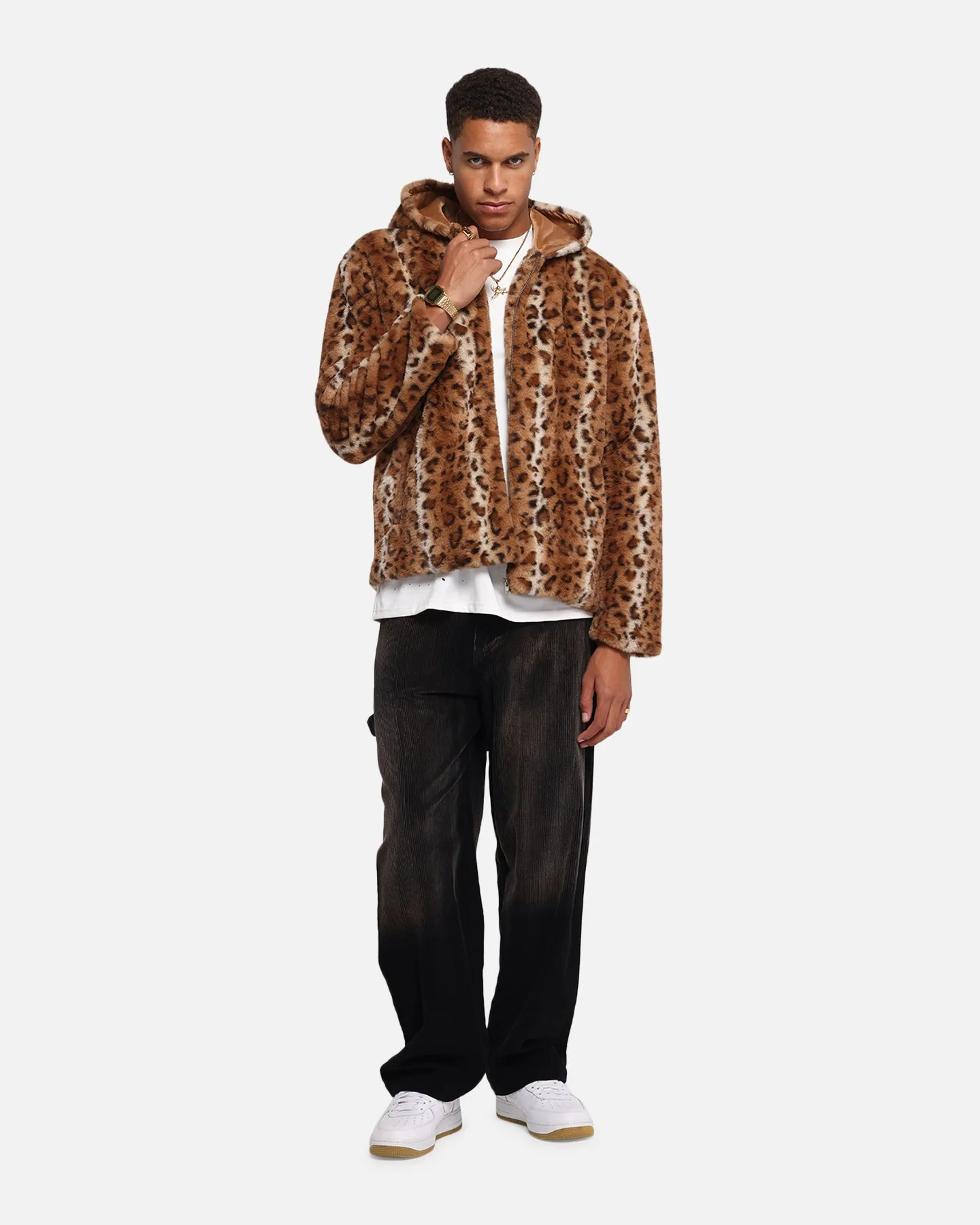 Flexible Motion XXIII Leopard Fur Jacket Leopard