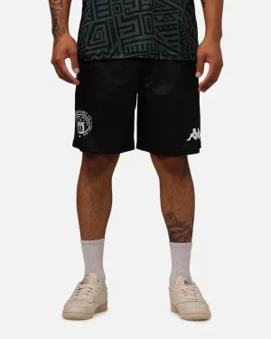 Easy Care Chafe Resistant Edges Overtime X Kappa Brooklyn Shorts Black