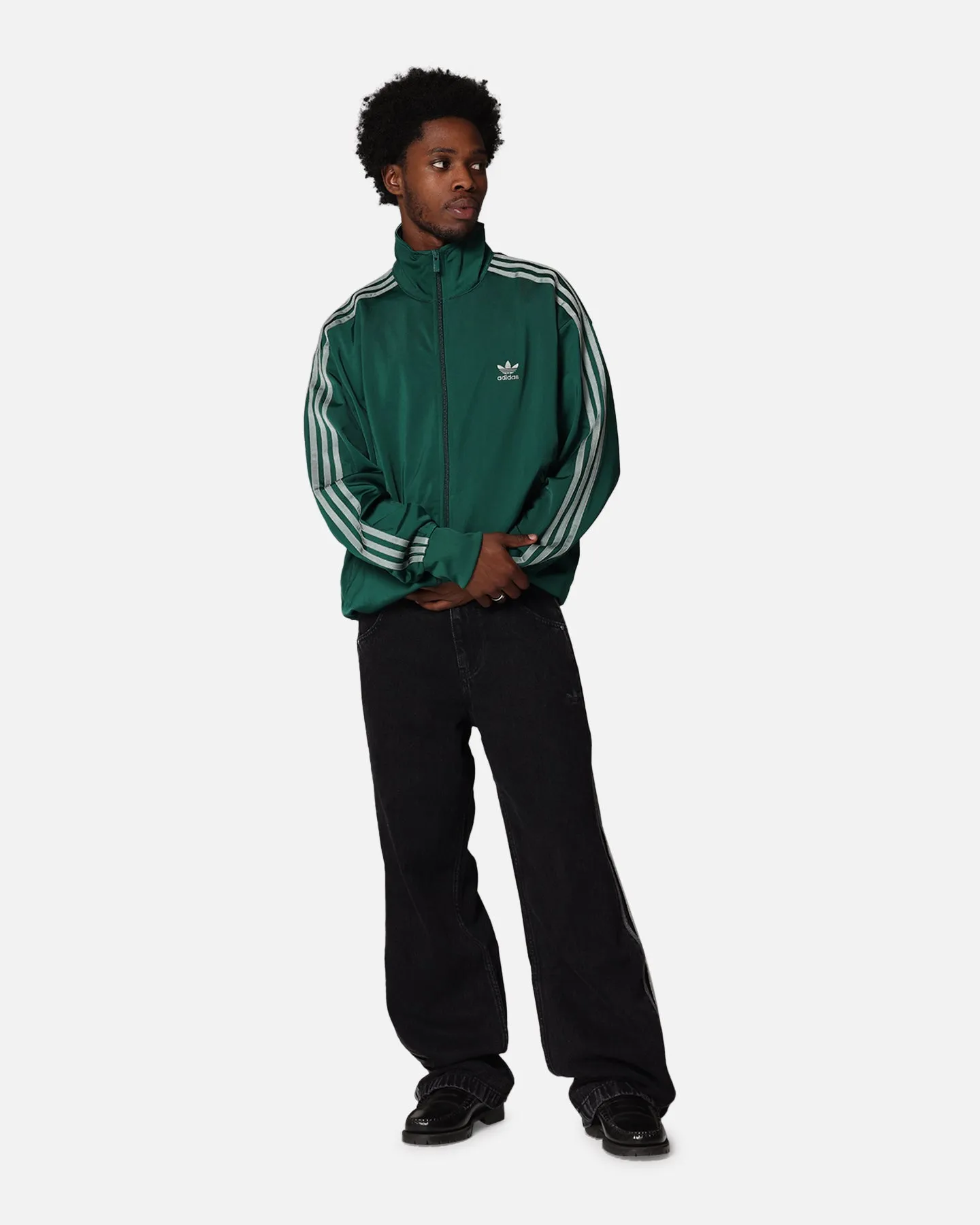 Adidas Firebird Track Jacket Green Circulate