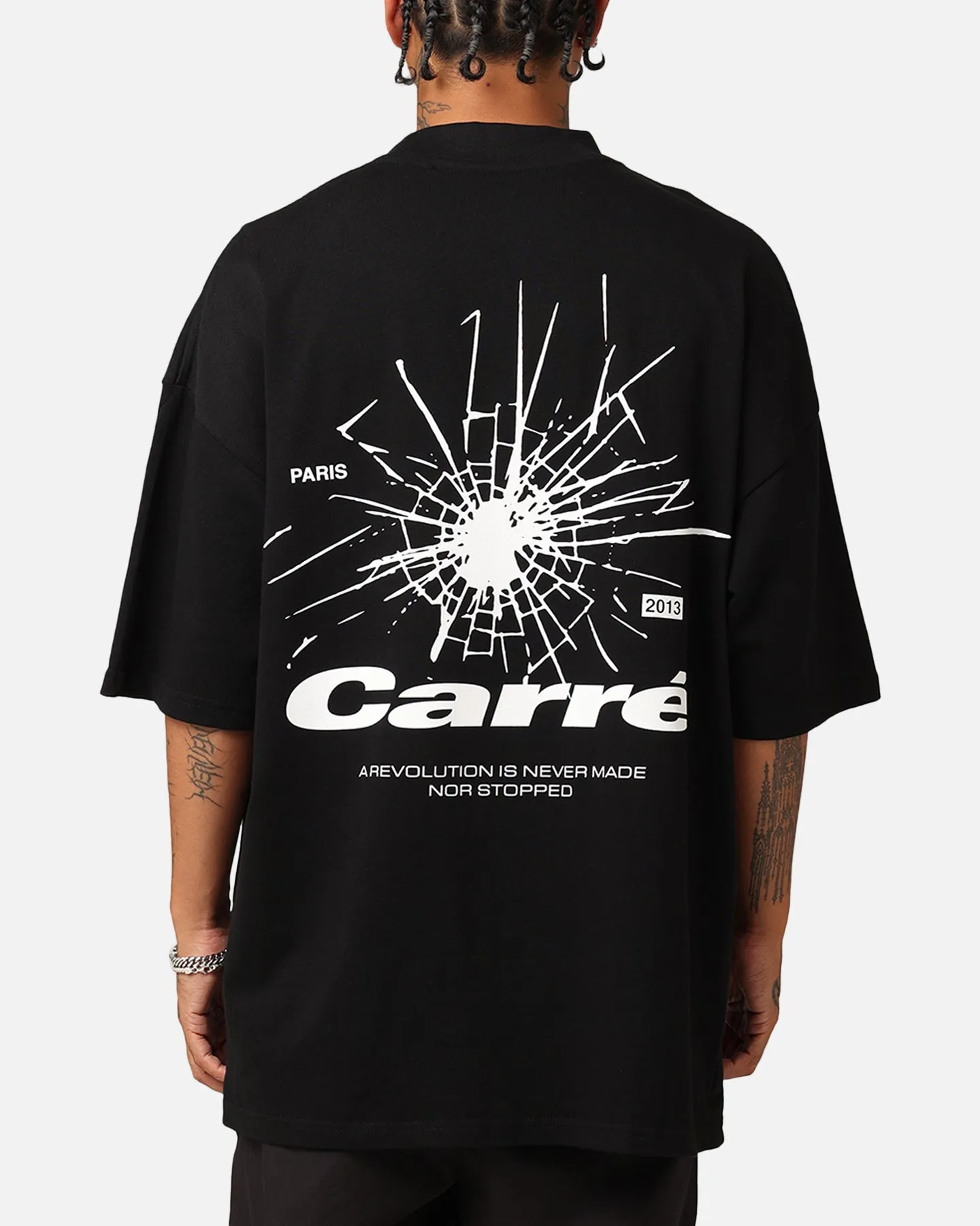 Carr?? Blasted Oversized T-Shirt Black Everyday Look Wear Soft and durable