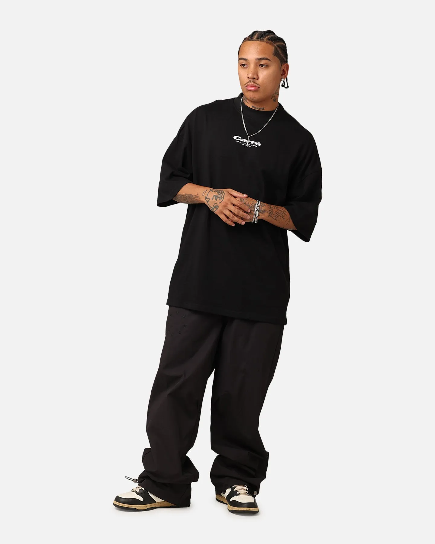 Carr?? Blasted Oversized T-Shirt Black Chill Comfort SustainableManufacturing