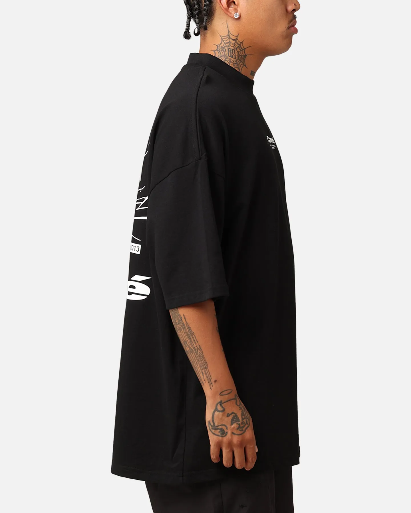 Carr?? Blasted Oversized T-Shirt Black Soft & Smooth