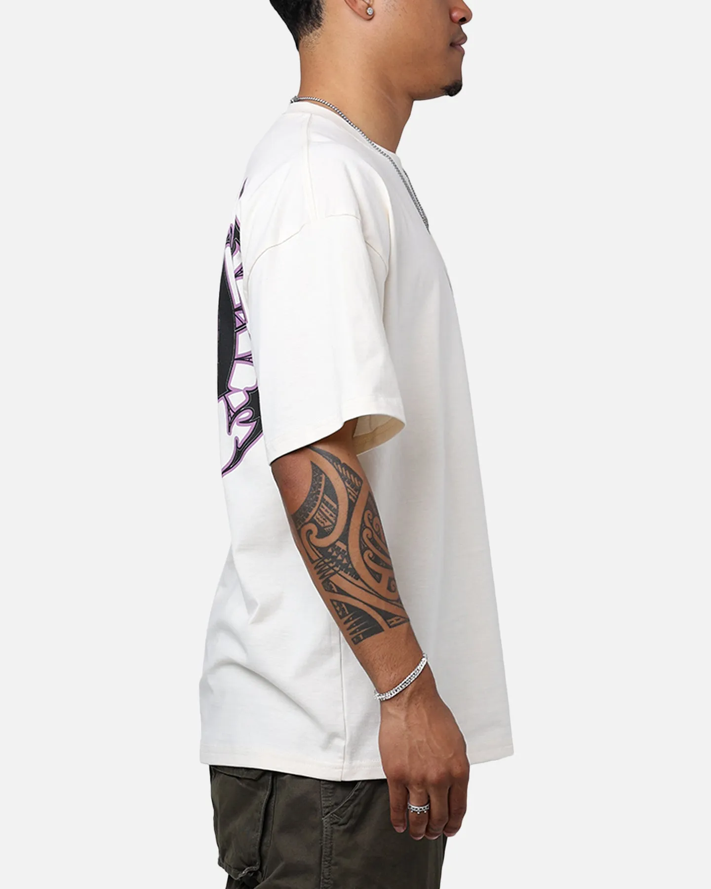 Loiter Metal T-Shirt Off-White Soft And Comfortable soft fit