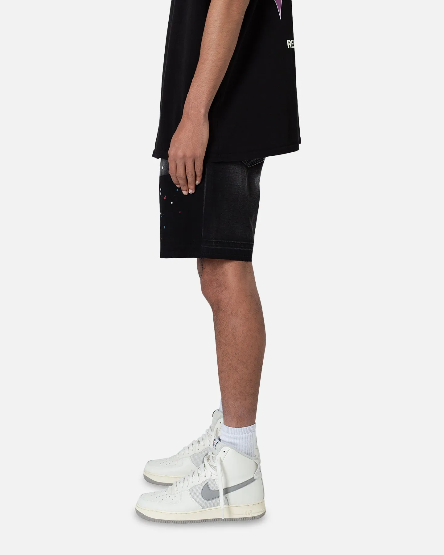 button-down look Stretch Waist MNML B243 Shorts Slate