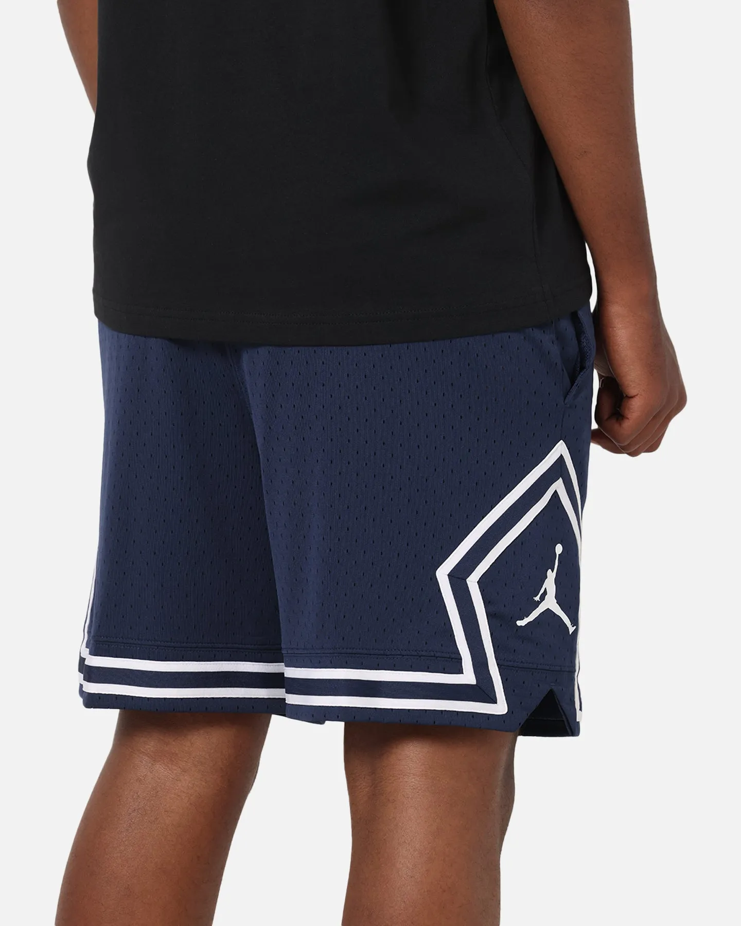 Jordan Dri-FIT Sport Diamond Shorts Midnight Navy/White Quick Fit Style