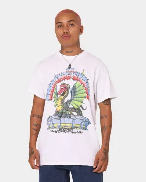 Short sleeved breeziness Trendy Layering The Rolling Stones 1981 In Concert T-Shirt White