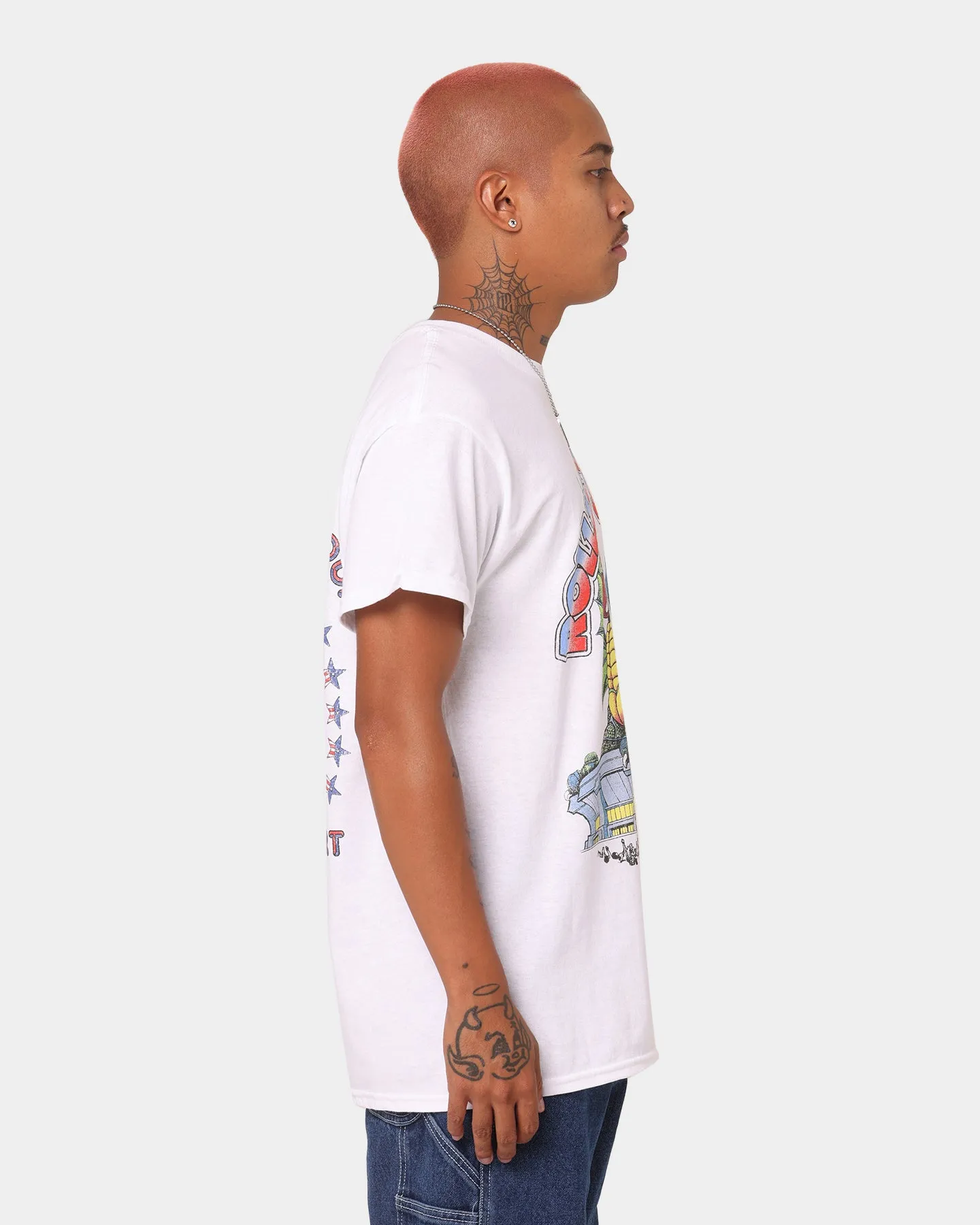 The Rolling Stones 1981 In Concert T-Shirt White Anti Pilling Surface Versatile Layer