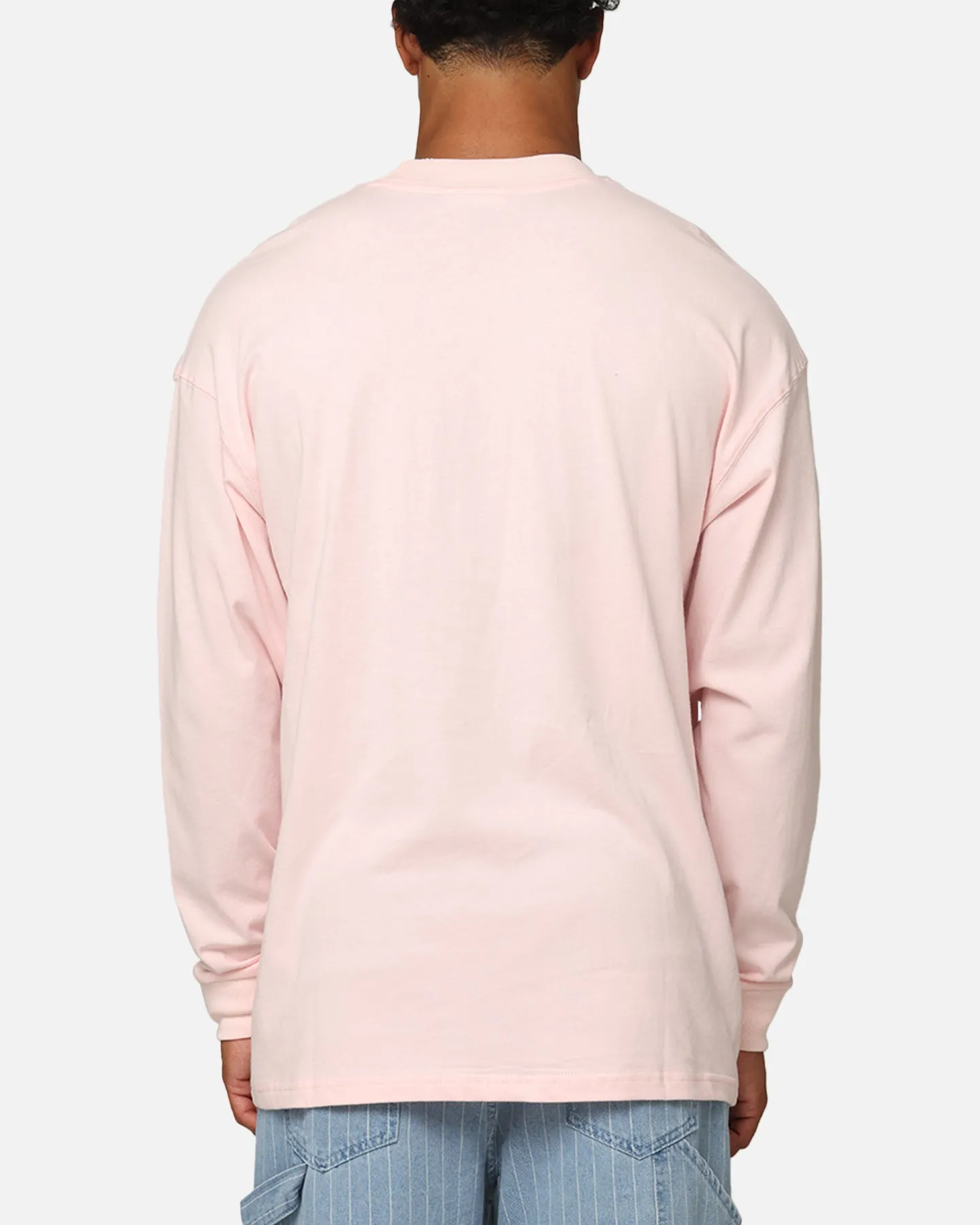 Carre Global Oversized Long Sleeve T-Shirt Pink Winter Accessories