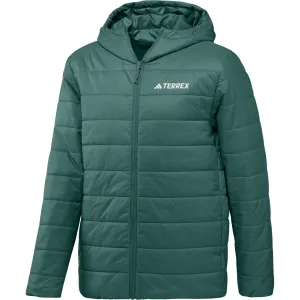adidas T ESS PAD HO J Mens Jacket Green Odor Control Treatment