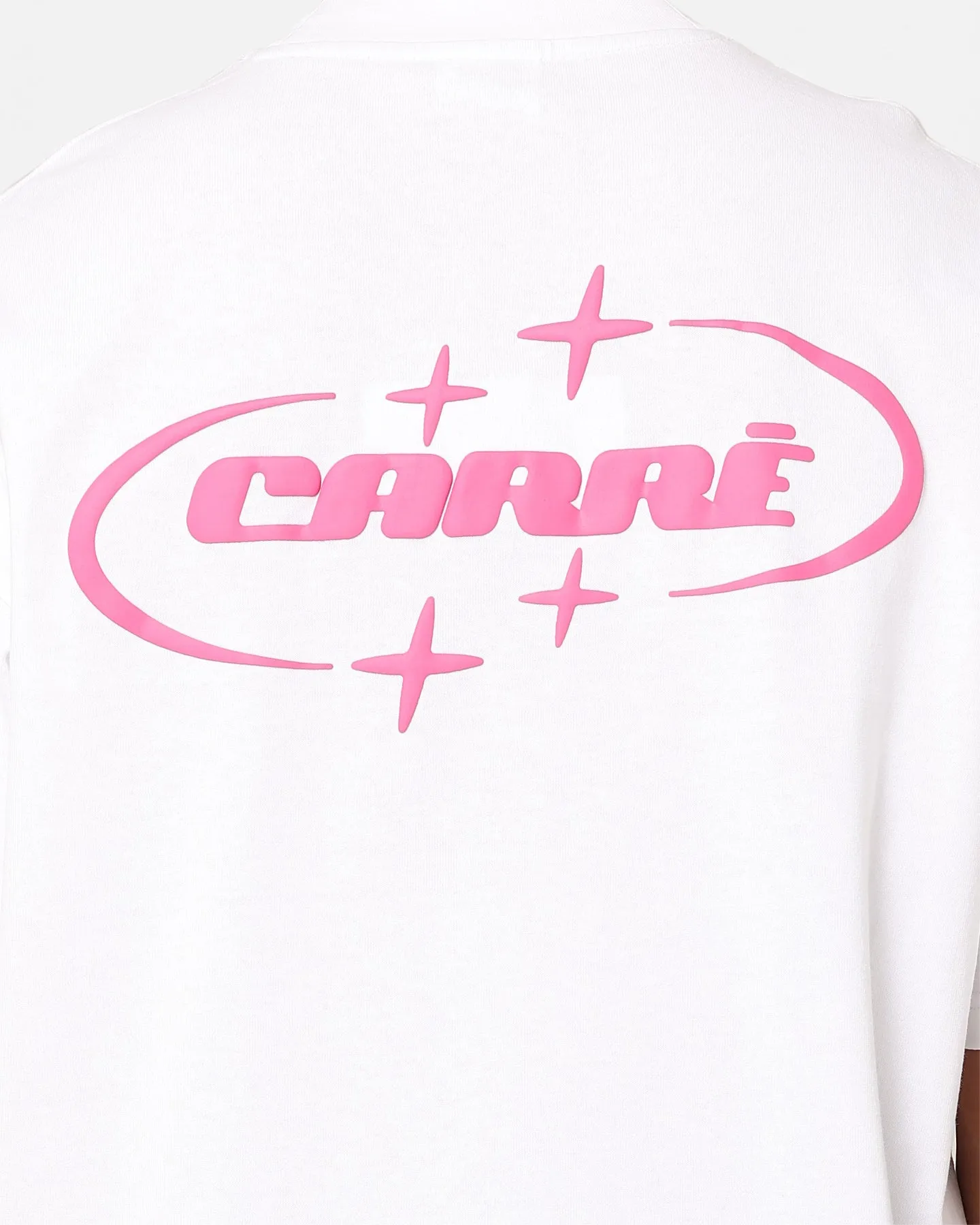 Carre 2K Heavyweight Oversized T-Shirt White Stylish Outfit
