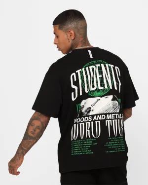 Cozy Vibe Students Golf Woods And Metals T-Shirt Black