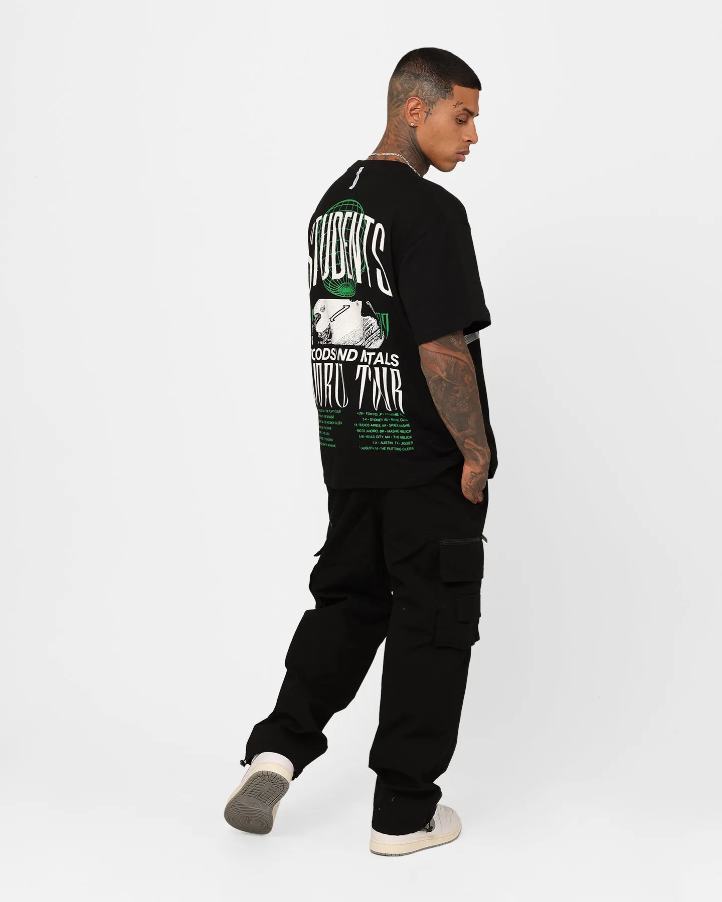 Students Golf Woods And Metals T-Shirt Black Timeless Layer Chill Style