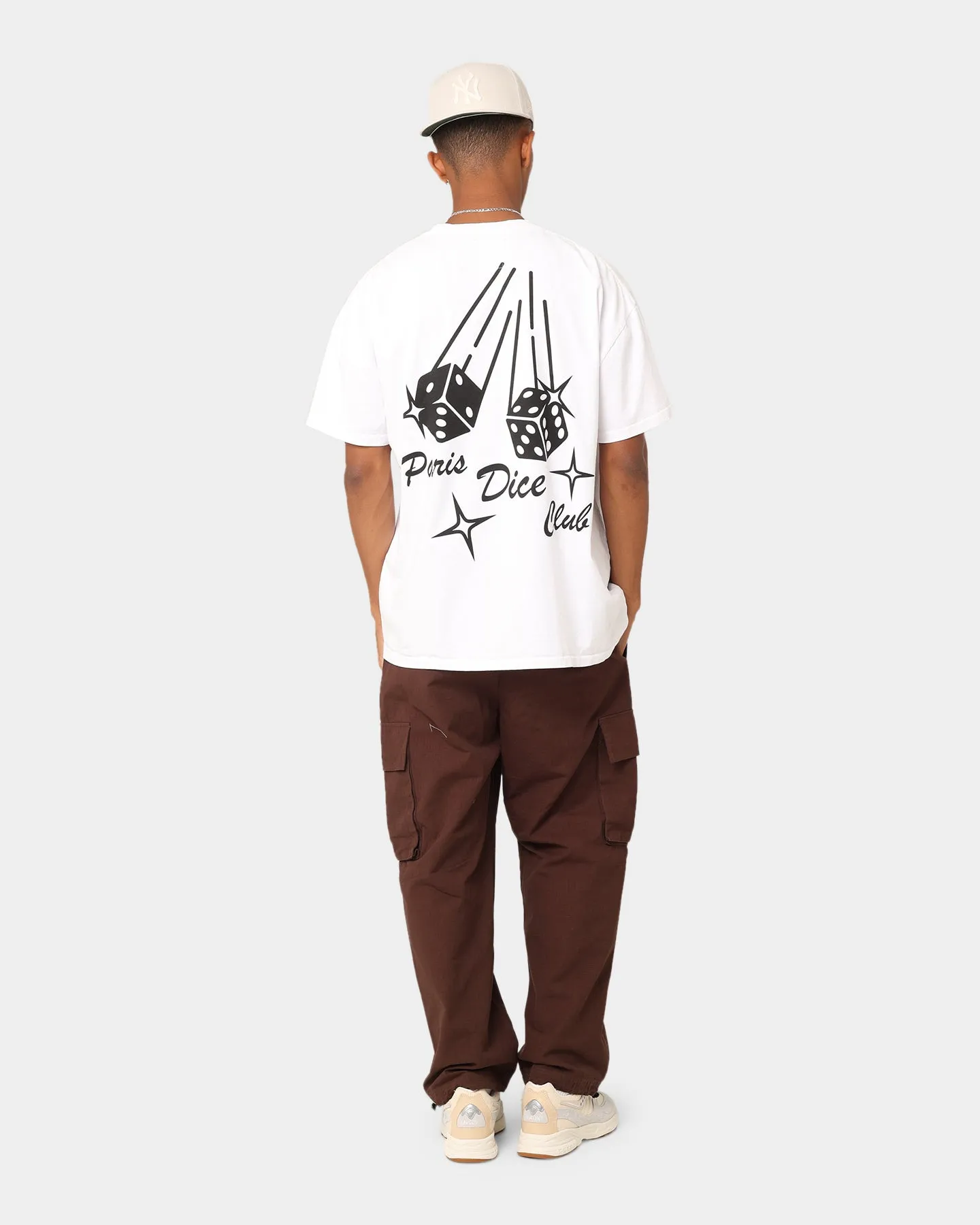 Carr?? Paris Dice Club T-Shirt White Fashionable Piece
