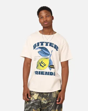 Goat Crew Bitter Friends T-Shirt Off White Cozy Layering