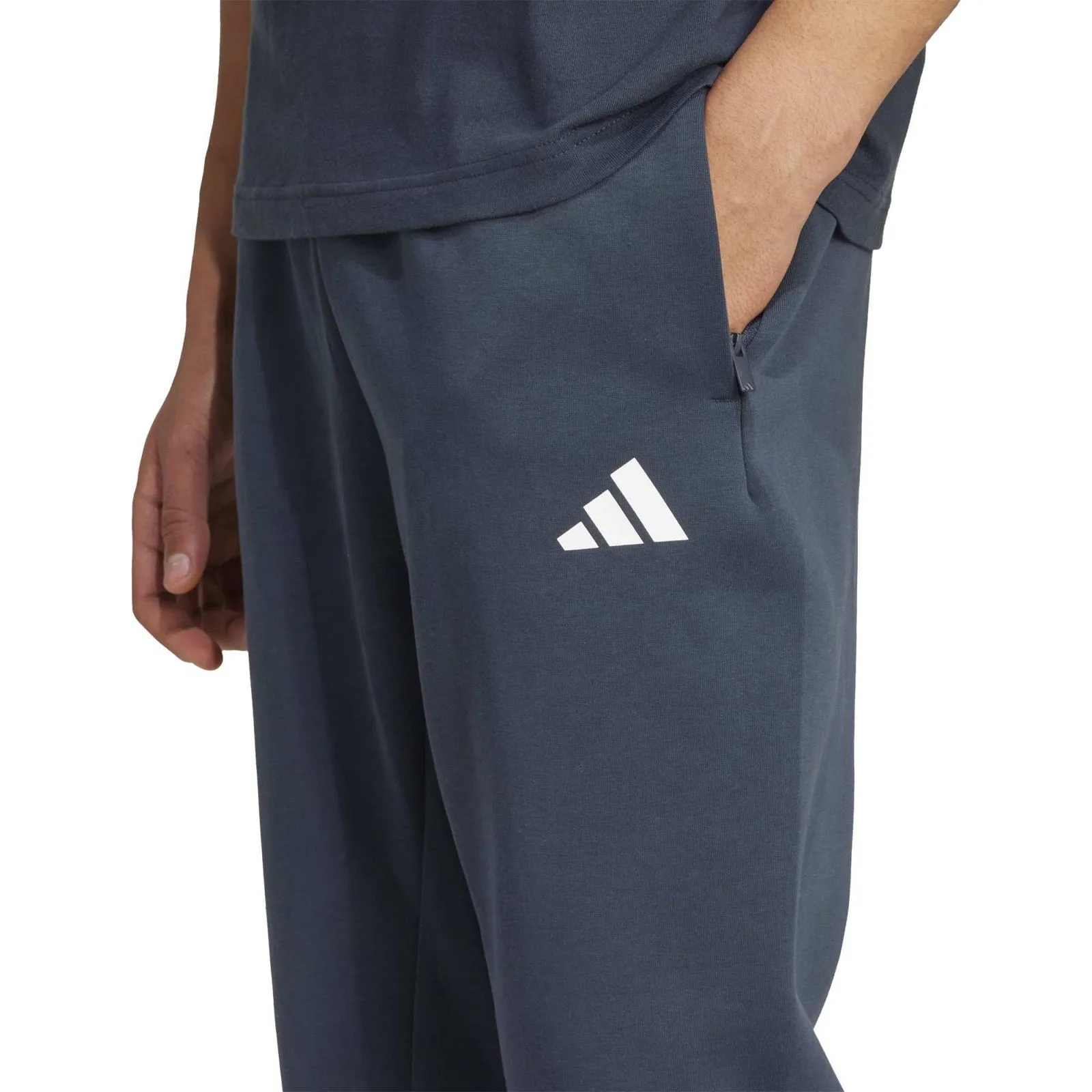 adidas FI 3S PT  Mens Flc Pants Navy Breathable Comfort Fit