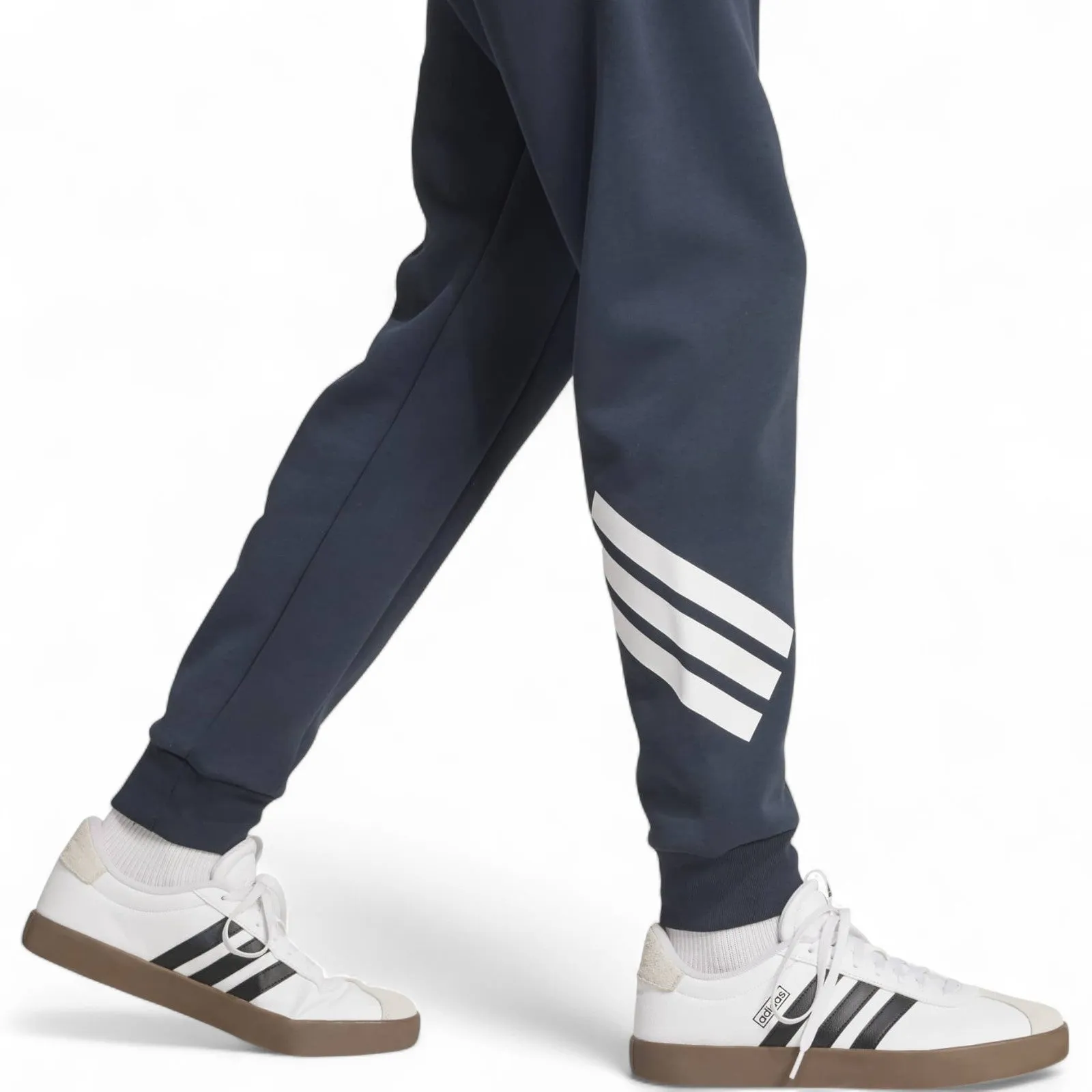 adidas FI 3S PT  Mens Flc Pants Navy Sporty Fit Stability Performance
