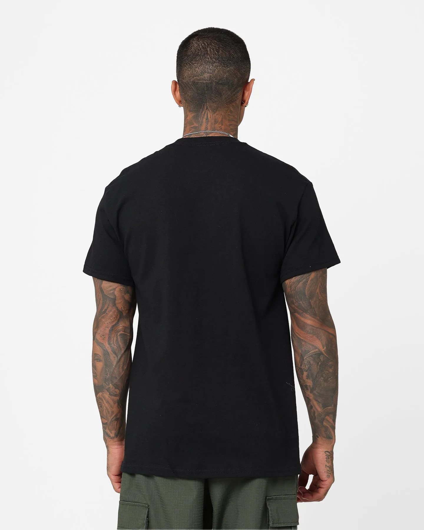 Loose fitting comfort Last Kings Throwback T-Shirt Black