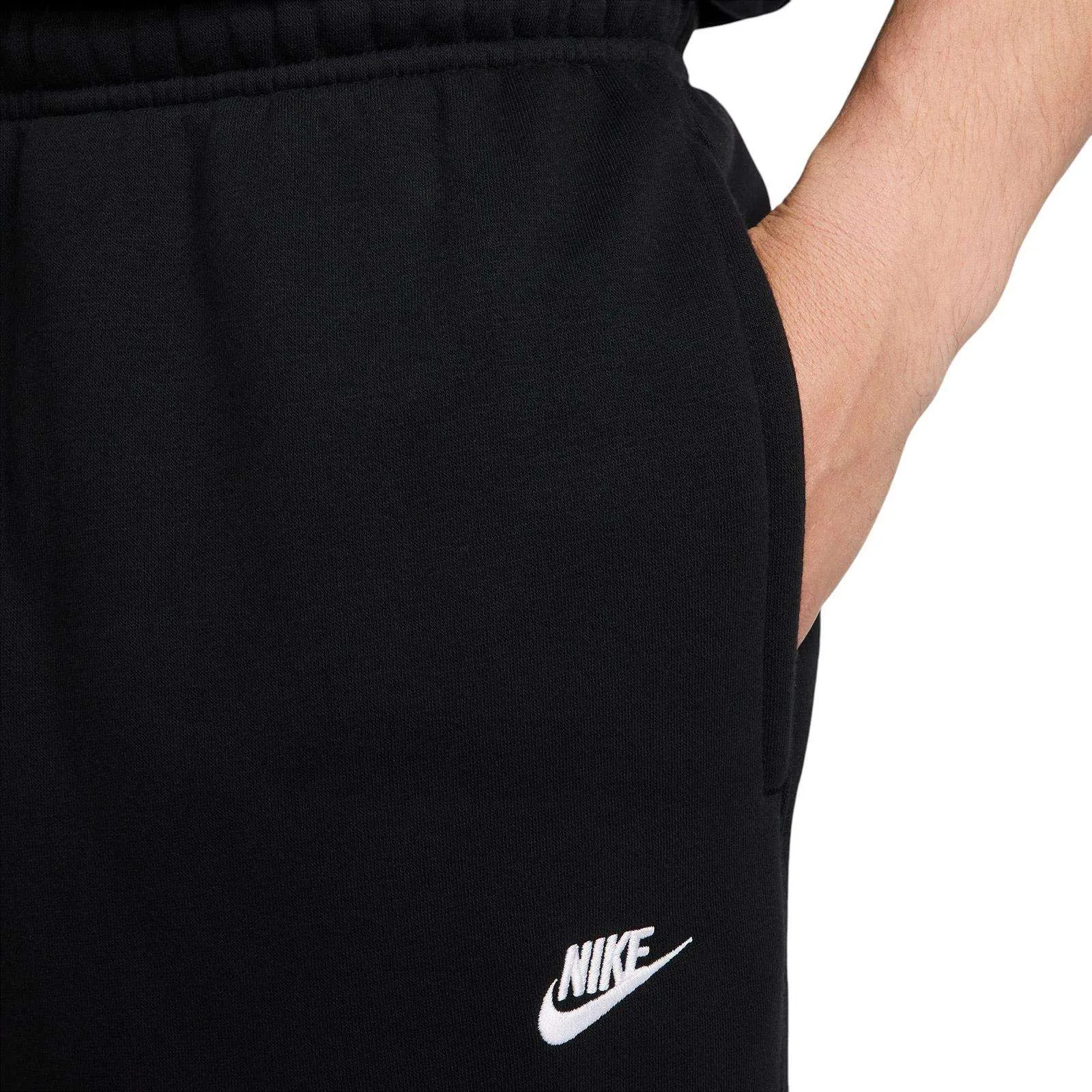 Nike Club Mens Fleece Cargo Pants Track Capris TaglessDesign