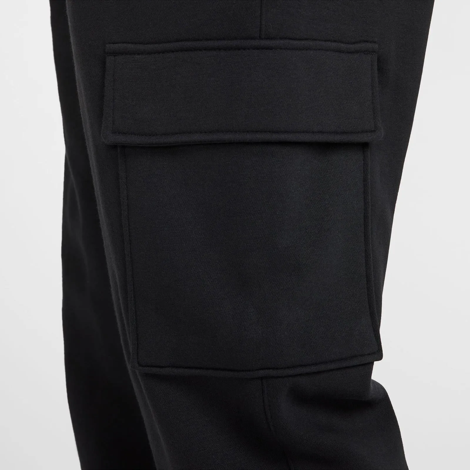 Nike Club Mens Fleece Cargo Pants Comfortable Waist Outdoor Leggings