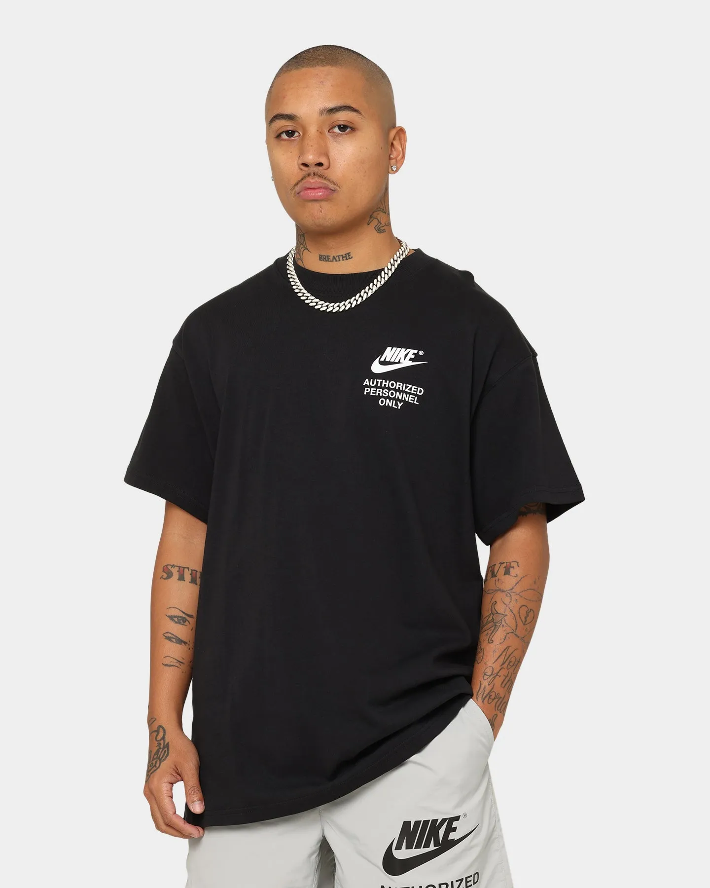 Limited Edition Nike Sportswear Authorized Personnel T-Shirt Black