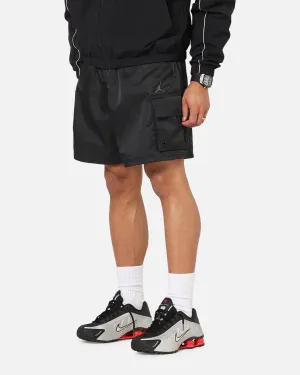 Flexible Waist Quick Layer Fit Jordan Brooklyn Cargo Shorts Black/Iron Grey