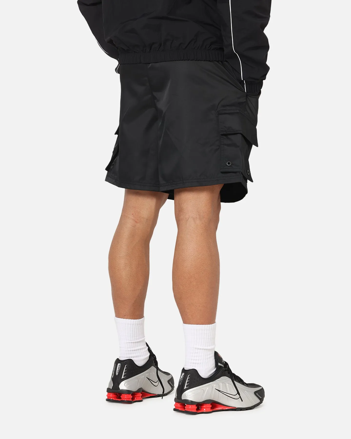 Jordan Brooklyn Cargo Shorts Black/Iron Grey Comfortable Wear
