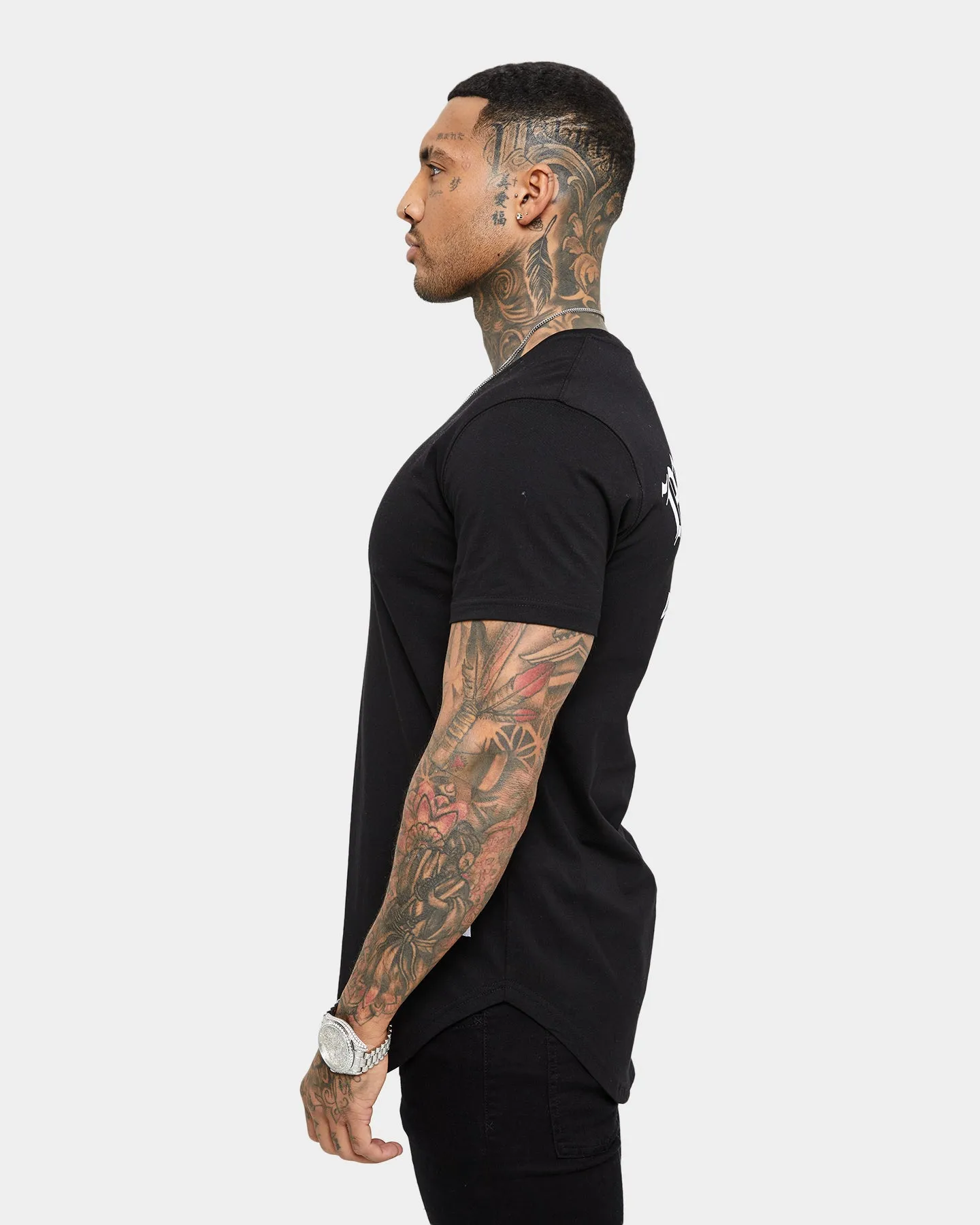 Saint Morta Day Of The Dead T-Shirt Black NonRestrictiveCut