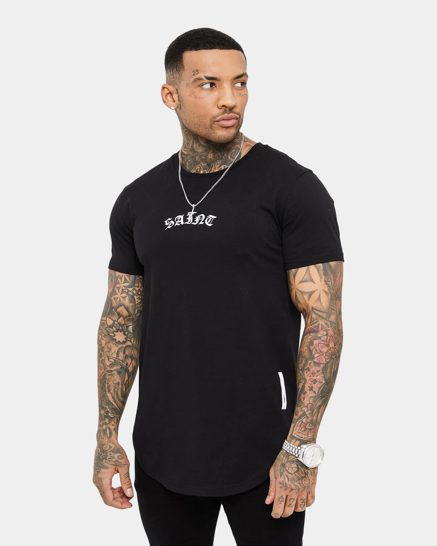 Seasonal Layer Saint Morta Day Of The Dead T-Shirt Black