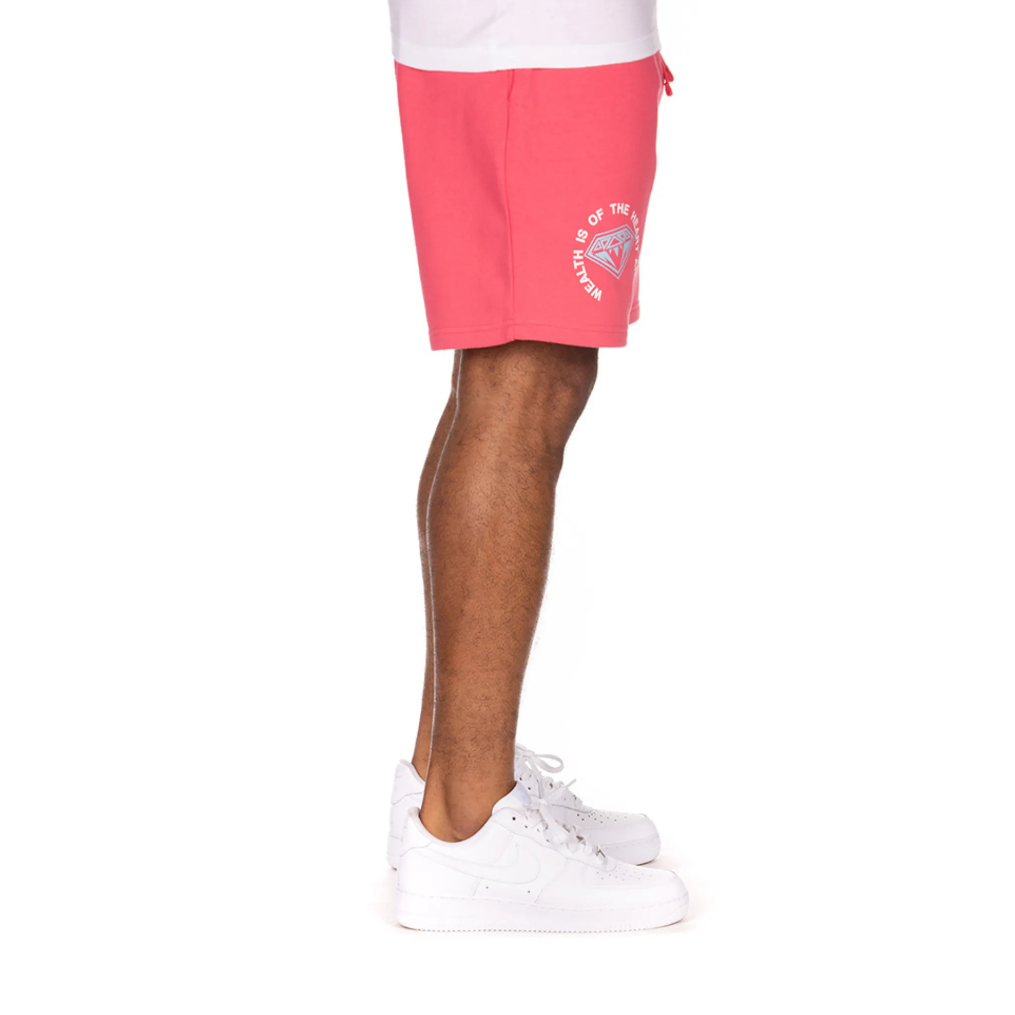 Billionaire Boys Club BB Mantra Shorts (Rouge Red) Heavy Silk