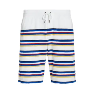 Sharp Cut LightweightKnit Polo Ralph Lauren 8-Inch Striped Terry Short