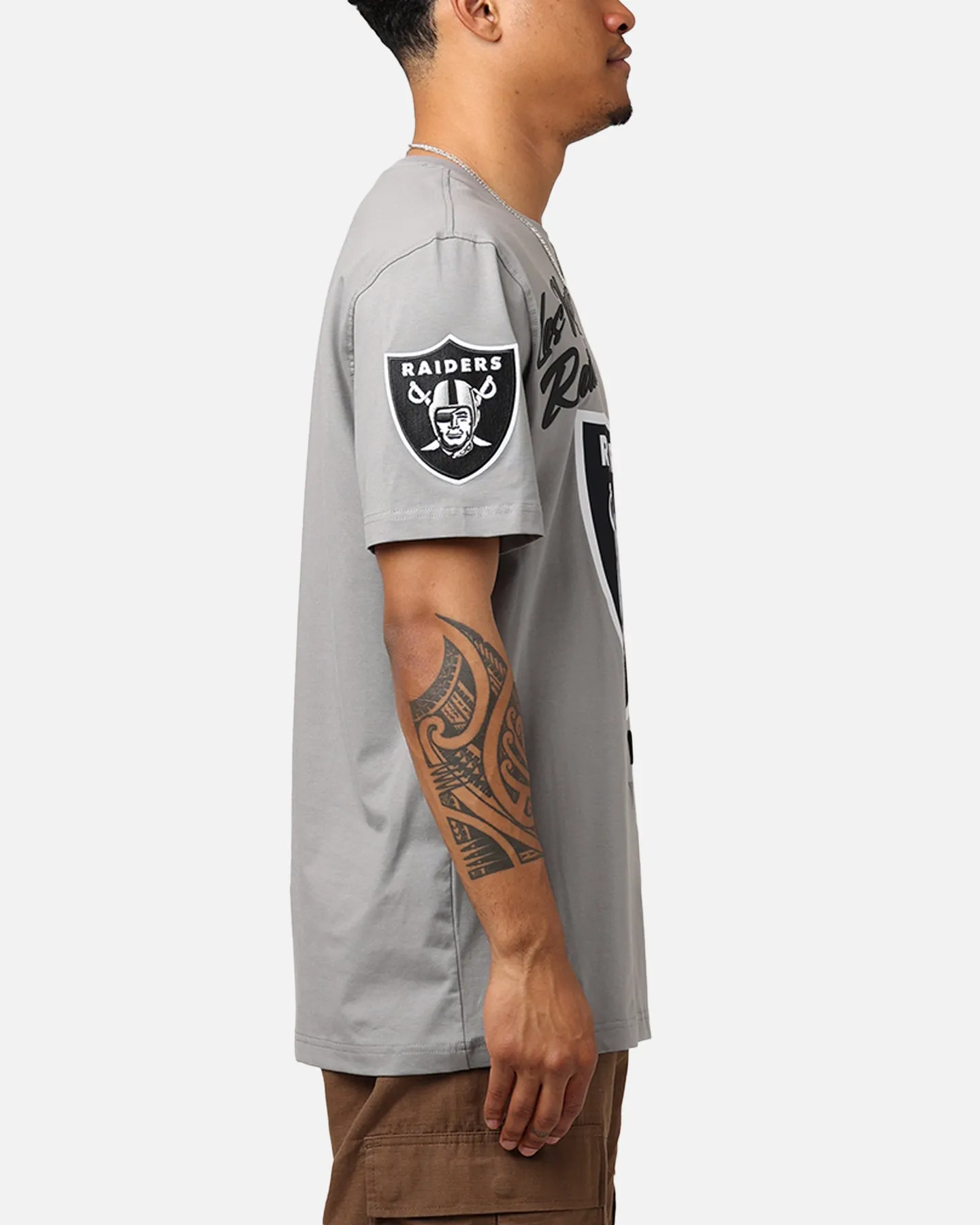 Pro Standard Las Vegas Raiders Fast Lane SJ T-Shirt Grey Cozy Essentials Eco-friendly