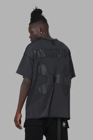 Versatile Outfit DXXMLife L-5 Txnal Oversized T-Shirt Black/Black